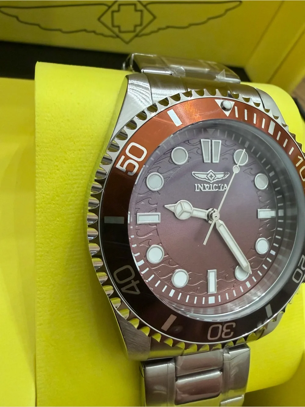 Invicta ProDiver Copper, Brown and Black Watch